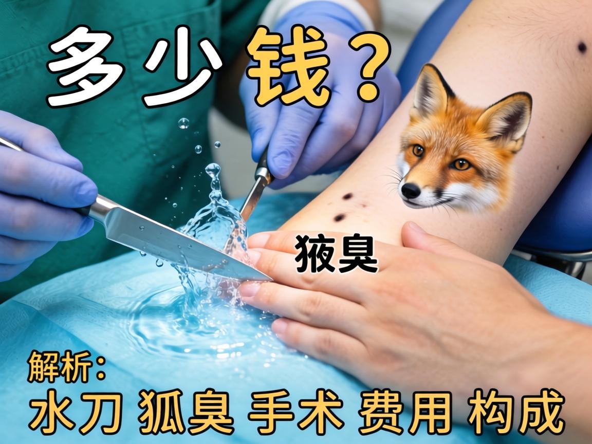 水刀狐臭手术多少钱？解析水刀狐臭手术费用构成