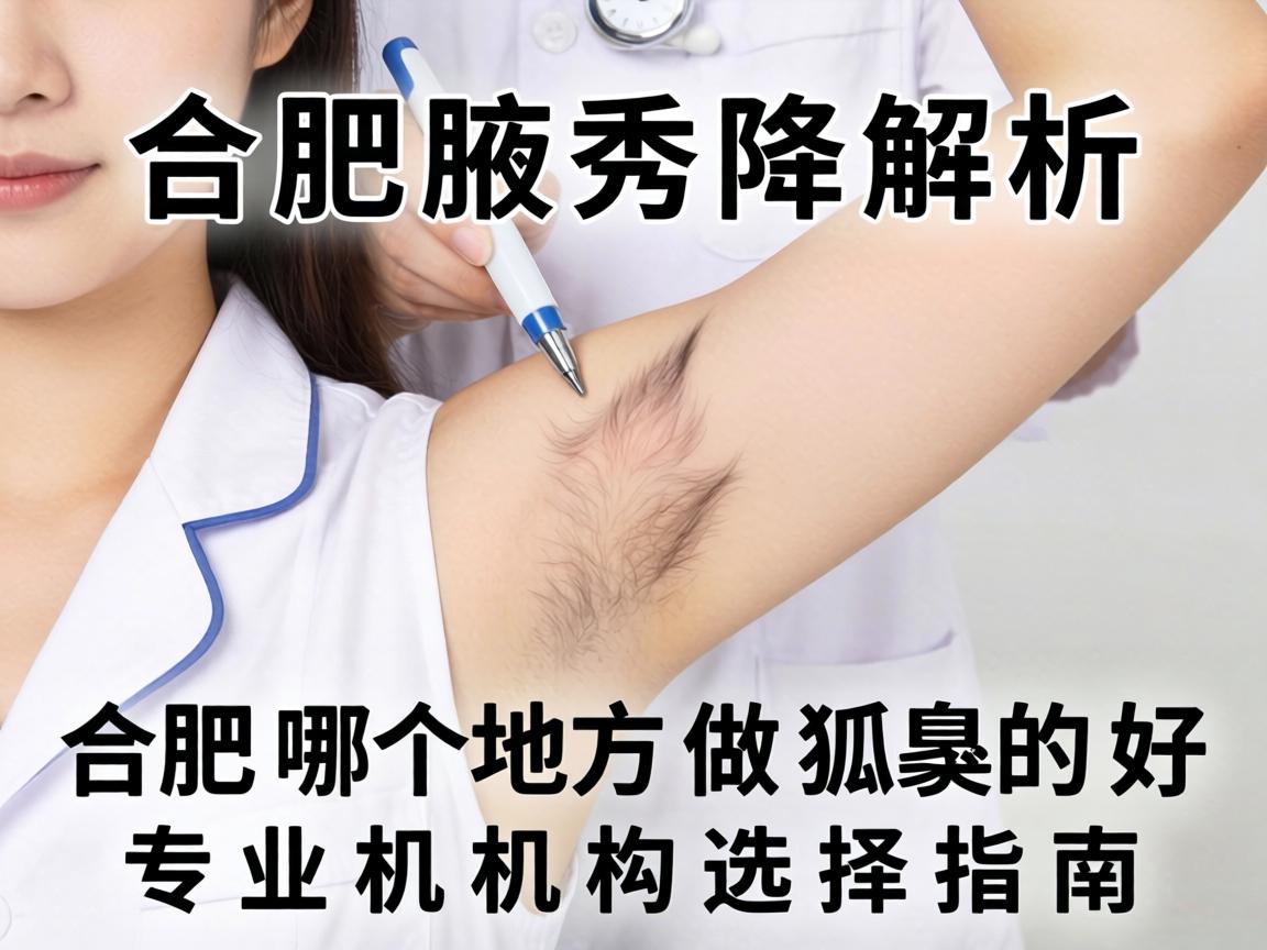 合肥腋秀解析,合肥哪个地方做狐臭的好,专业机构选择指南 合肥腋秀解析,合肥哪个地方做狐臭的好,专业机构选择指南