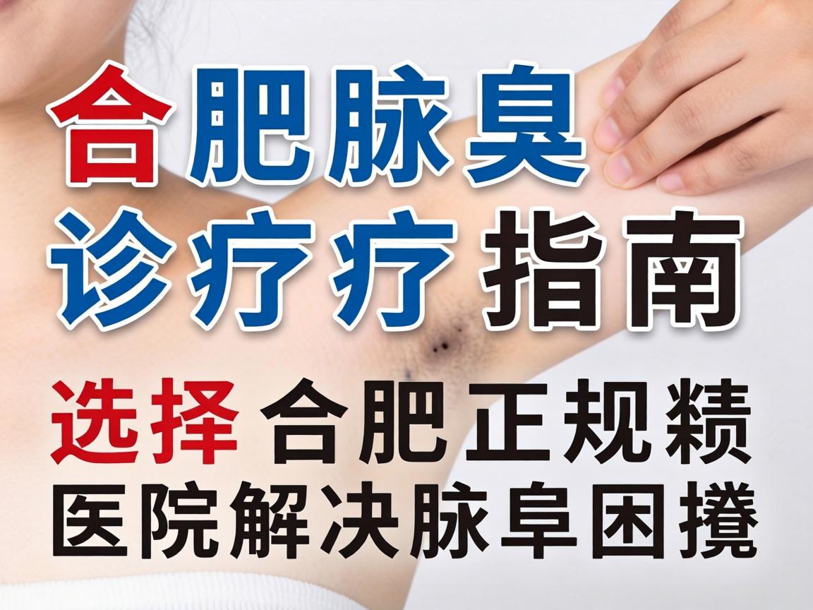 合肥腋臭诊疗指南，选择合肥正规医院解决腋臭困扰