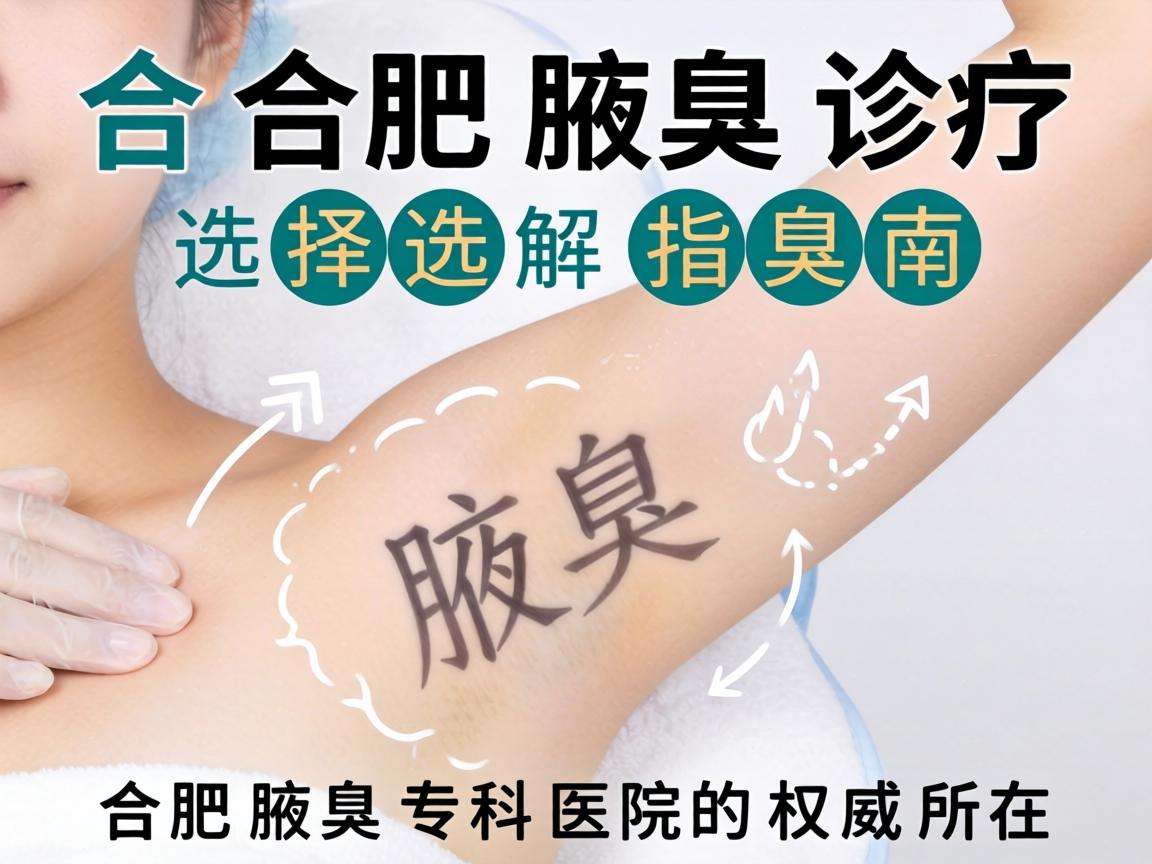 合肥腋臭诊疗选择指南，解析合肥腋臭专科医院的权威所在