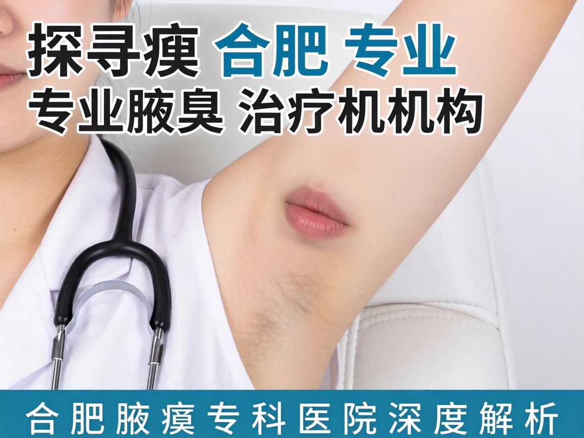 探寻合肥专业腋臭治疗机构，合肥腋臭专科医院深度解析