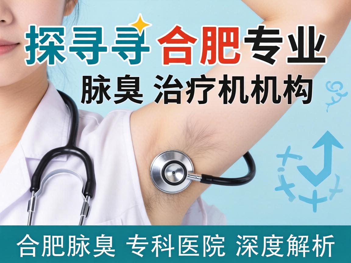 探寻合肥专业腋臭治疗机构，合肥腋臭专科医院深度解析