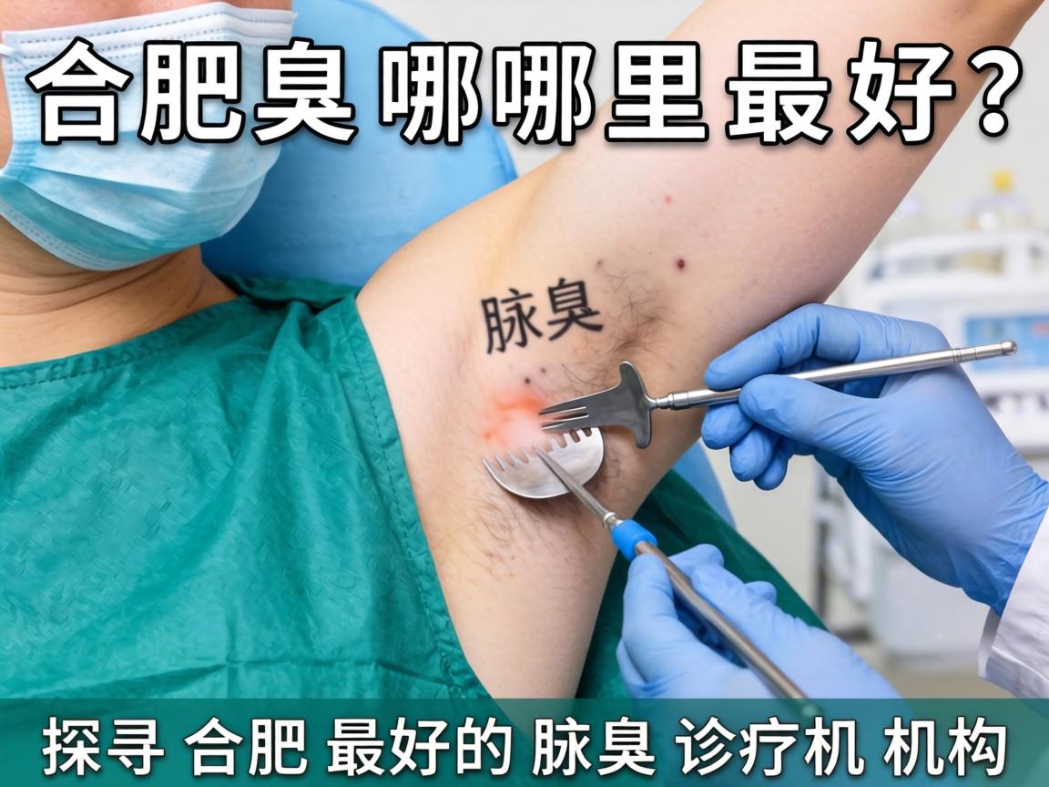 合肥腋臭手术哪里最好？探寻合肥最好的腋臭诊疗机构