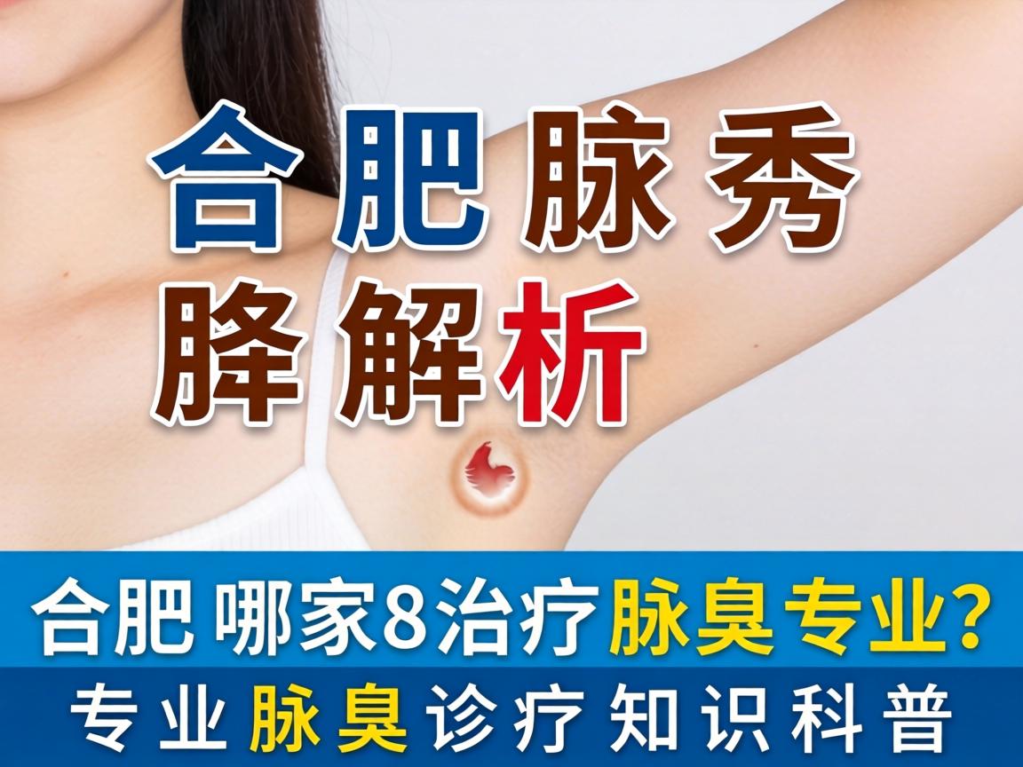 合肥腋秀解析，合肥哪家治疗腋臭专业？专业腋臭诊疗知识科普