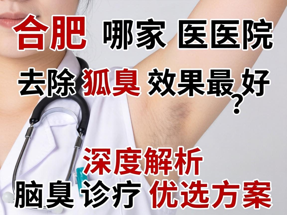 合肥哪家医院去除狐臭效果最好？深度解析腋臭诊疗优选方案