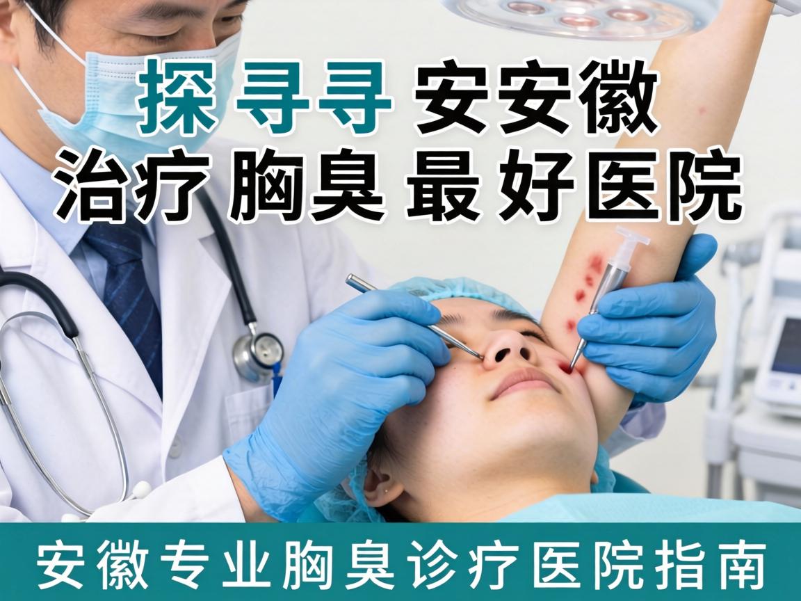 探寻安徽治疗腋臭最好医院，安徽专业腋臭诊疗医院指南