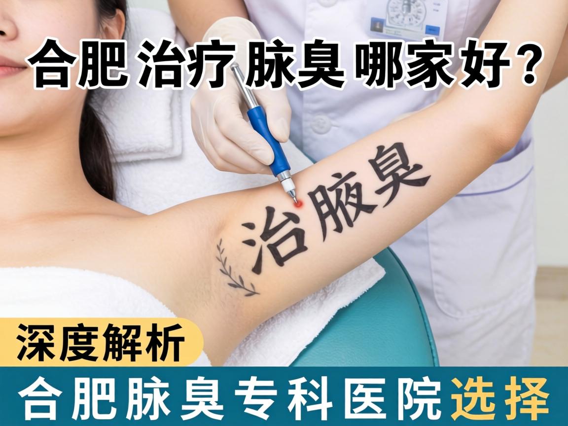 合肥治疗腋臭哪家好？深度解析合肥腋臭专科医院选择