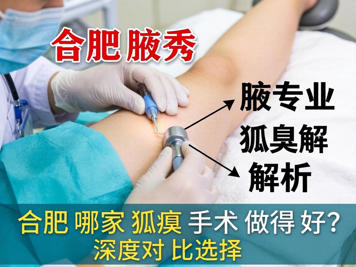 合肥腋秀专业解析，合肥哪家狐臭手术做得好？深度对比选择