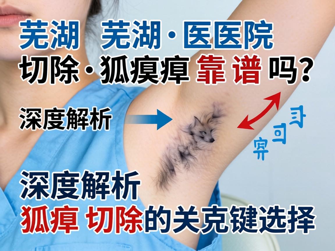 芜湖医院切除狐臭靠谱吗？深度解析狐臭切除的关键选择