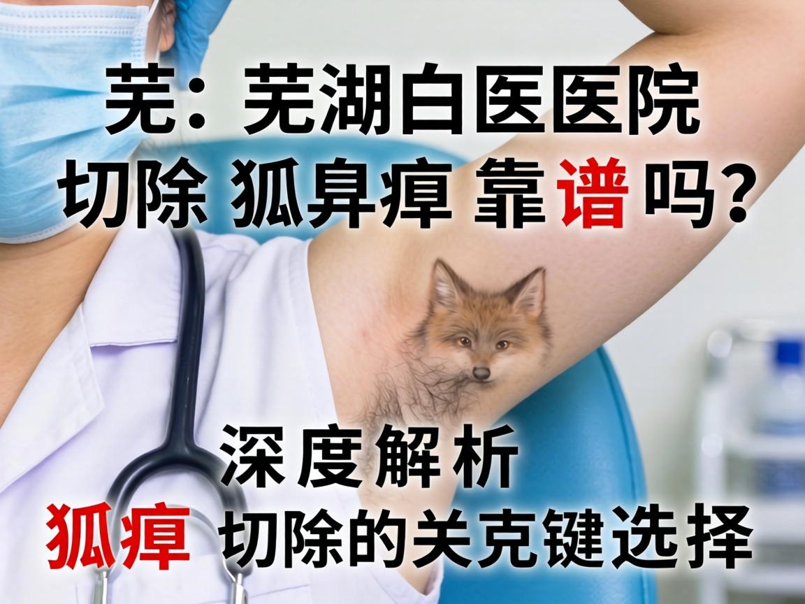 芜湖医院切除狐臭靠谱吗？深度解析狐臭切除的关键选择