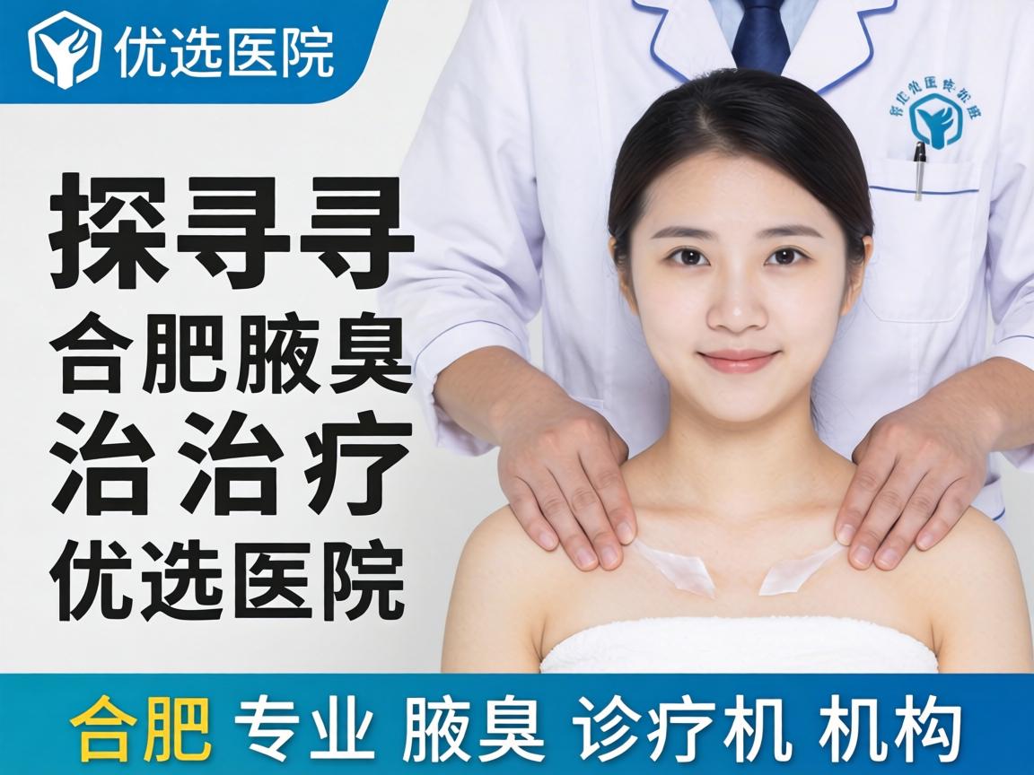 探寻合肥腋臭治疗优选医院，详解合肥专业腋臭诊疗机构