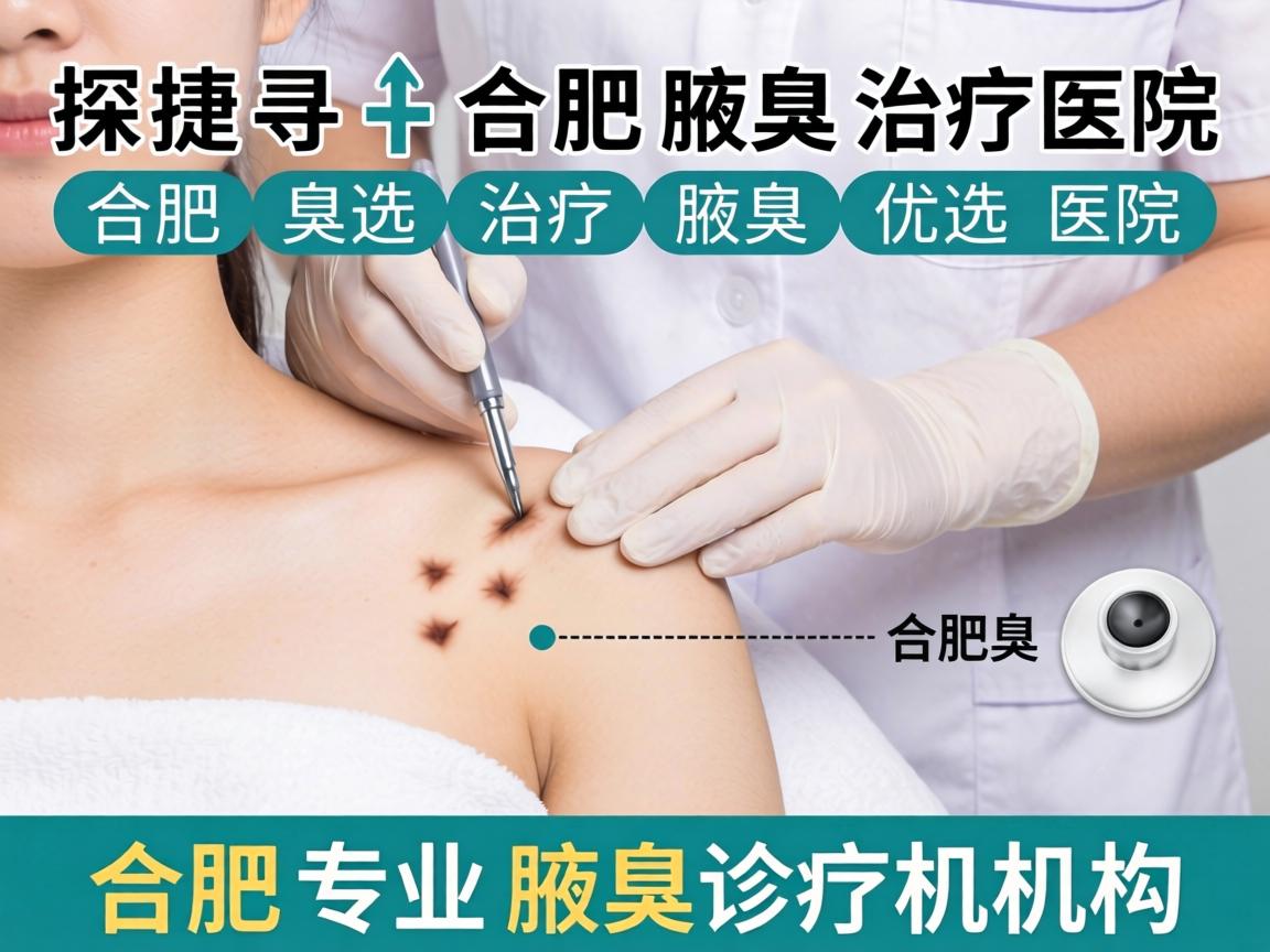 探寻合肥腋臭治疗优选医院，详解合肥专业腋臭诊疗机构