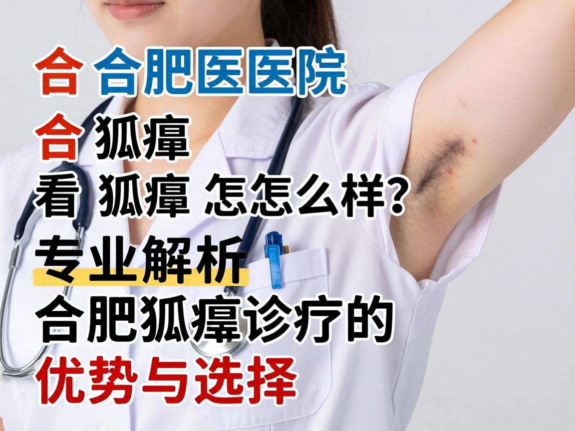 合肥医院看狐臭怎么样？专业解析合肥狐臭诊疗的优势与选择