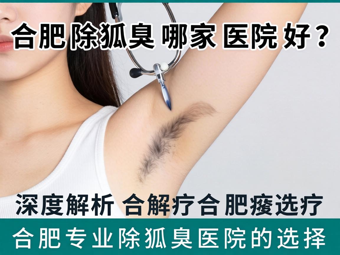 合肥除狐臭哪家医院好？深度解析合肥专业除狐臭医院的选择