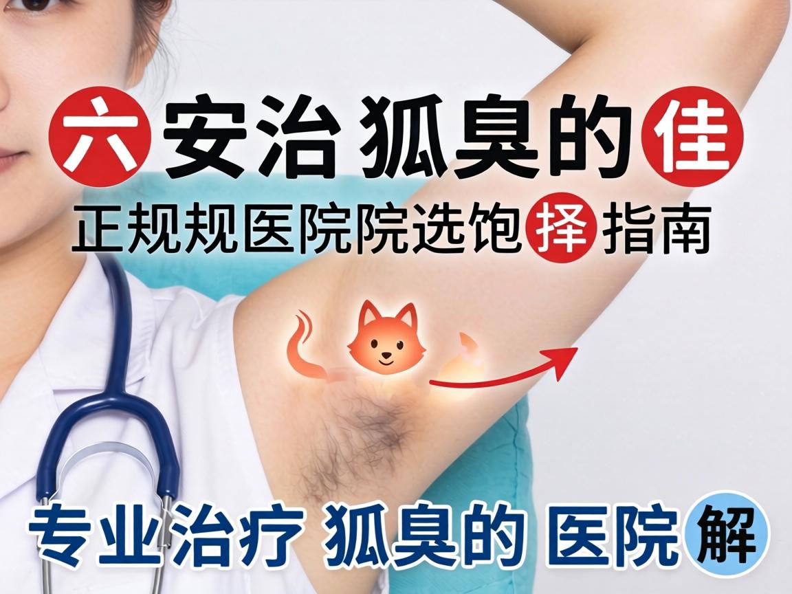 六安治狐臭的正规医院选择指南，专业治疗狐臭的医院解析