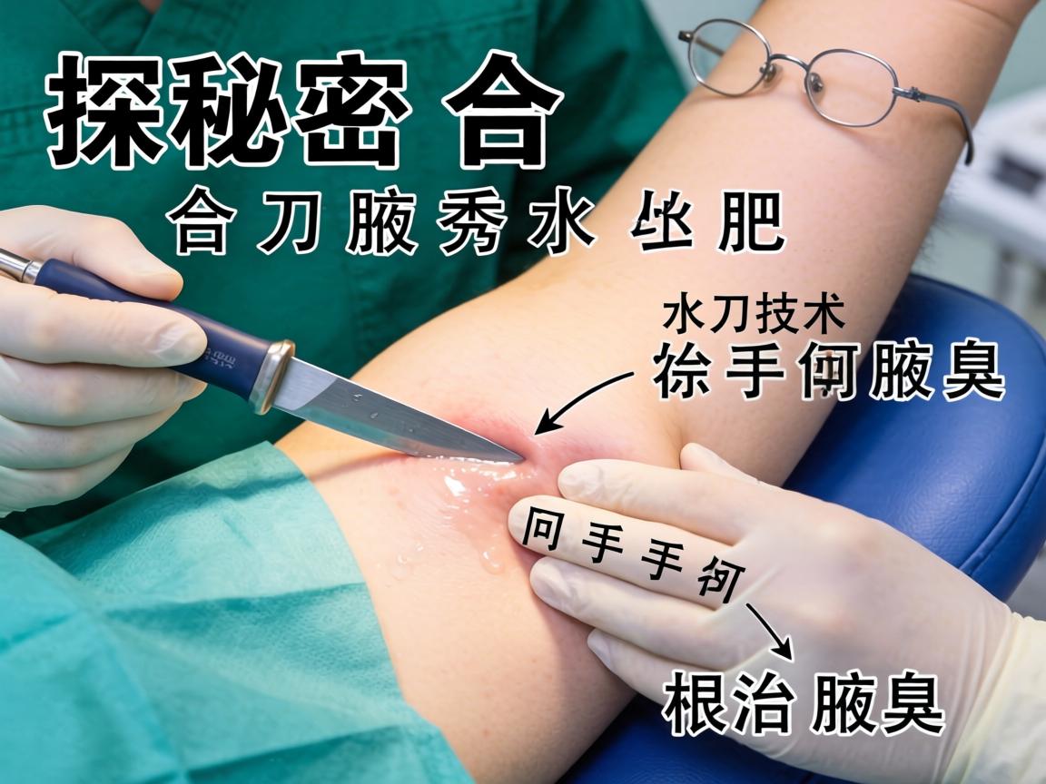 探秘合肥腋秀水刀腋臭手术，解析水刀技术如何根治腋臭