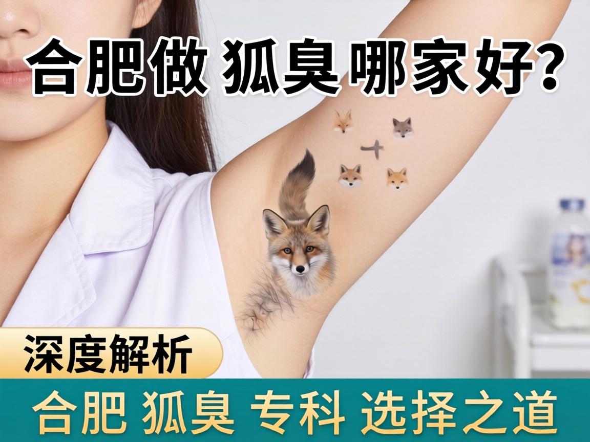 合肥做狐臭哪家好？深度解析合肥狐臭专科选择之道