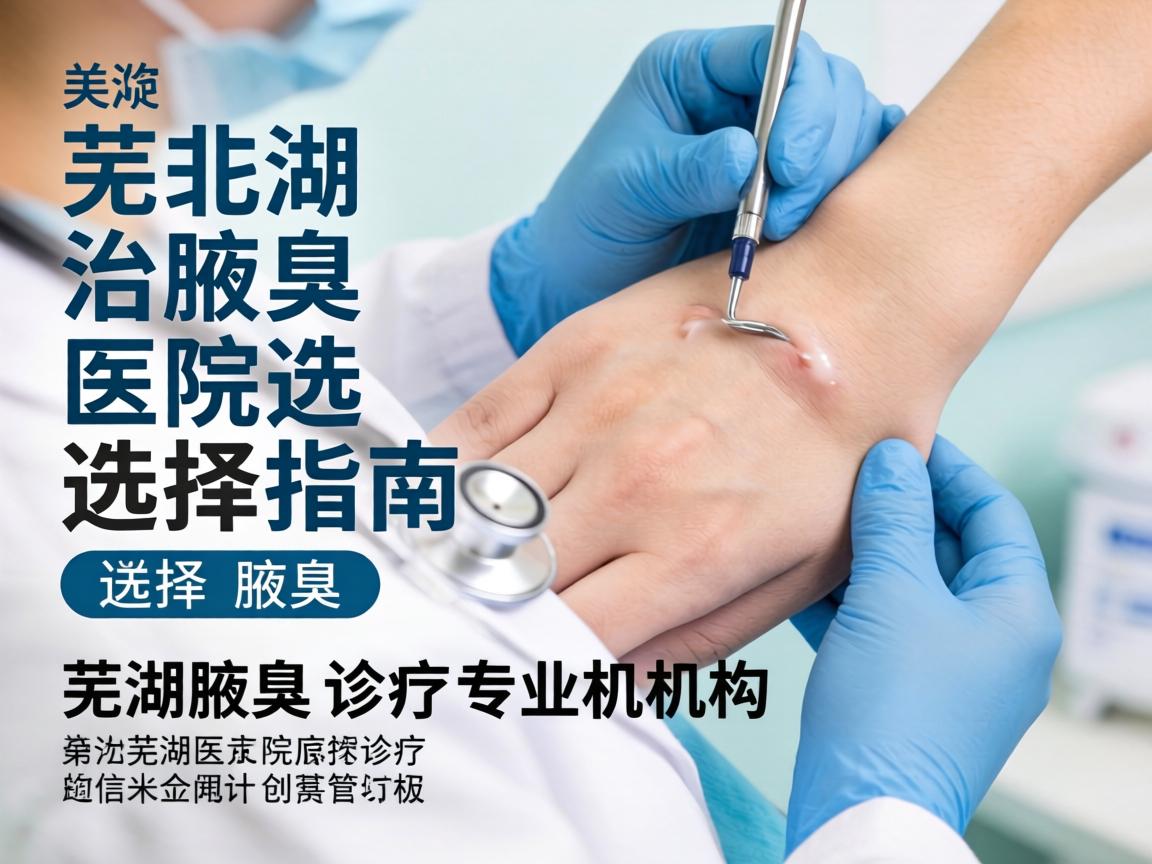 芜湖治腋臭医院选择指南，详解芜湖腋臭诊疗专业机构