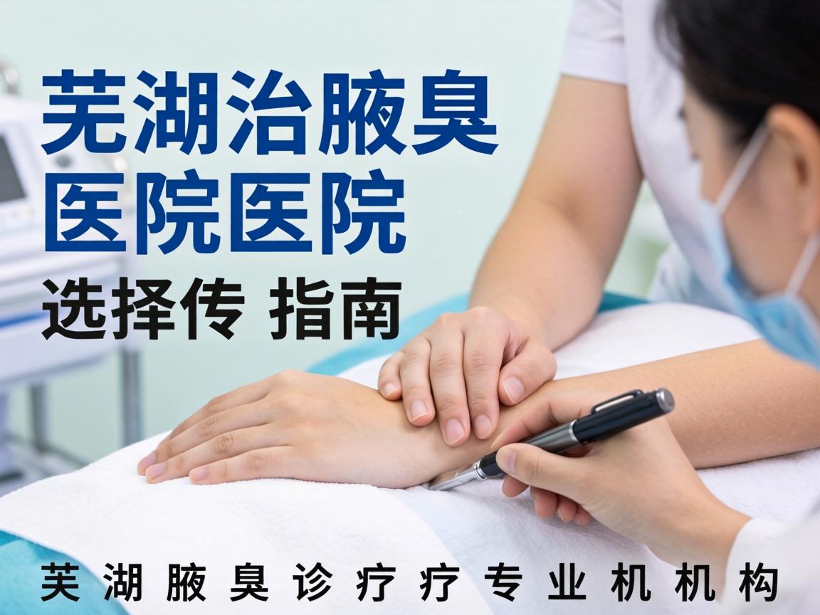 芜湖治腋臭医院选择指南，详解芜湖腋臭诊疗专业机构