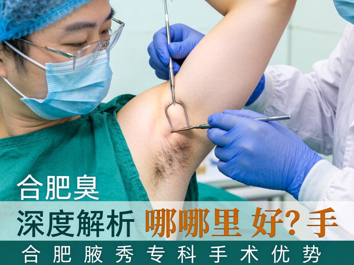 合肥腋臭手术哪里好？深度解析合肥腋秀专科手术优势