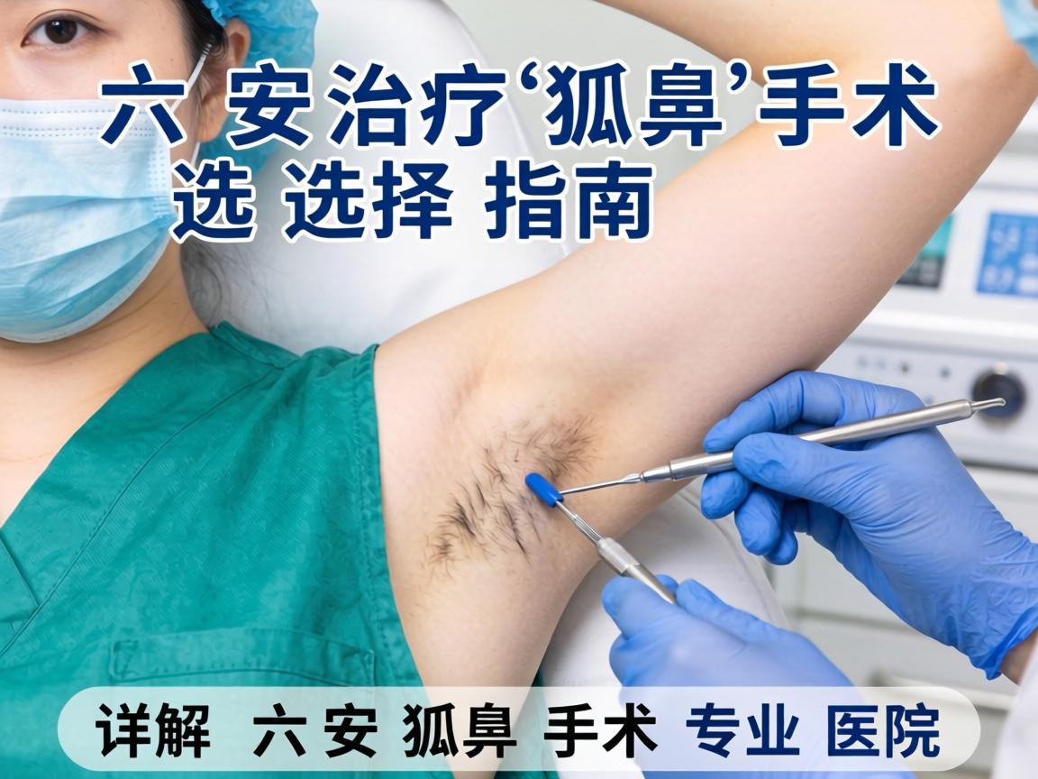 六安治疗狐臭手术选择指南，详解六安狐臭手术专业医院