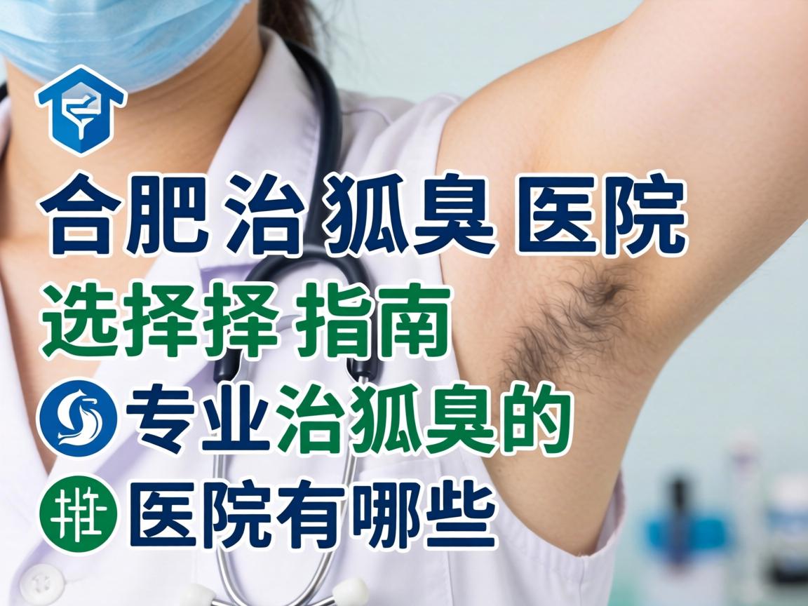 合肥治狐臭医院选择指南，专业治狐臭的医院有哪些