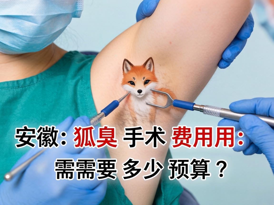 解析安徽狐臭手术费用，狐臭手术需要多少预算？