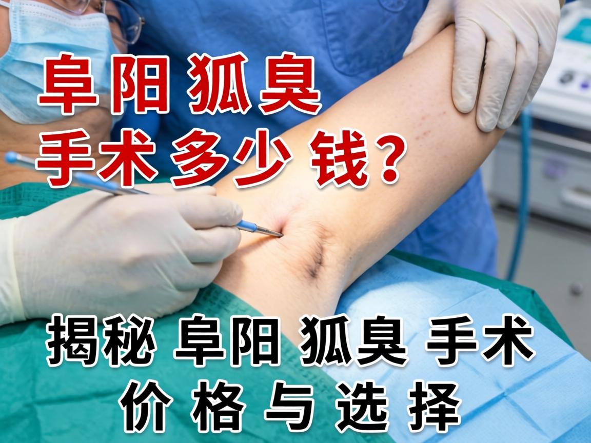 阜阳狐臭手术多少钱？揭秘阜阳狐臭手术价格与选择