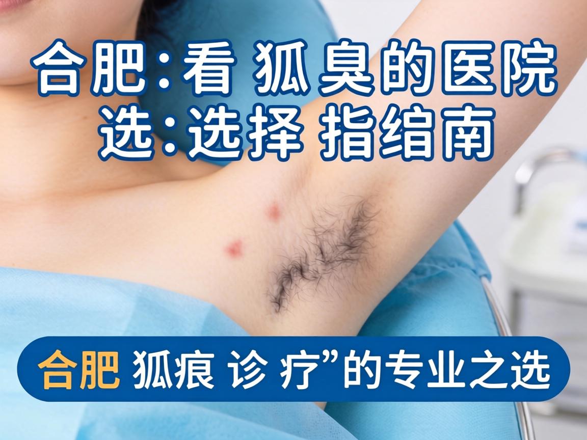 合肥看狐臭医院选择指南，详解合肥狐臭诊疗的专业之选