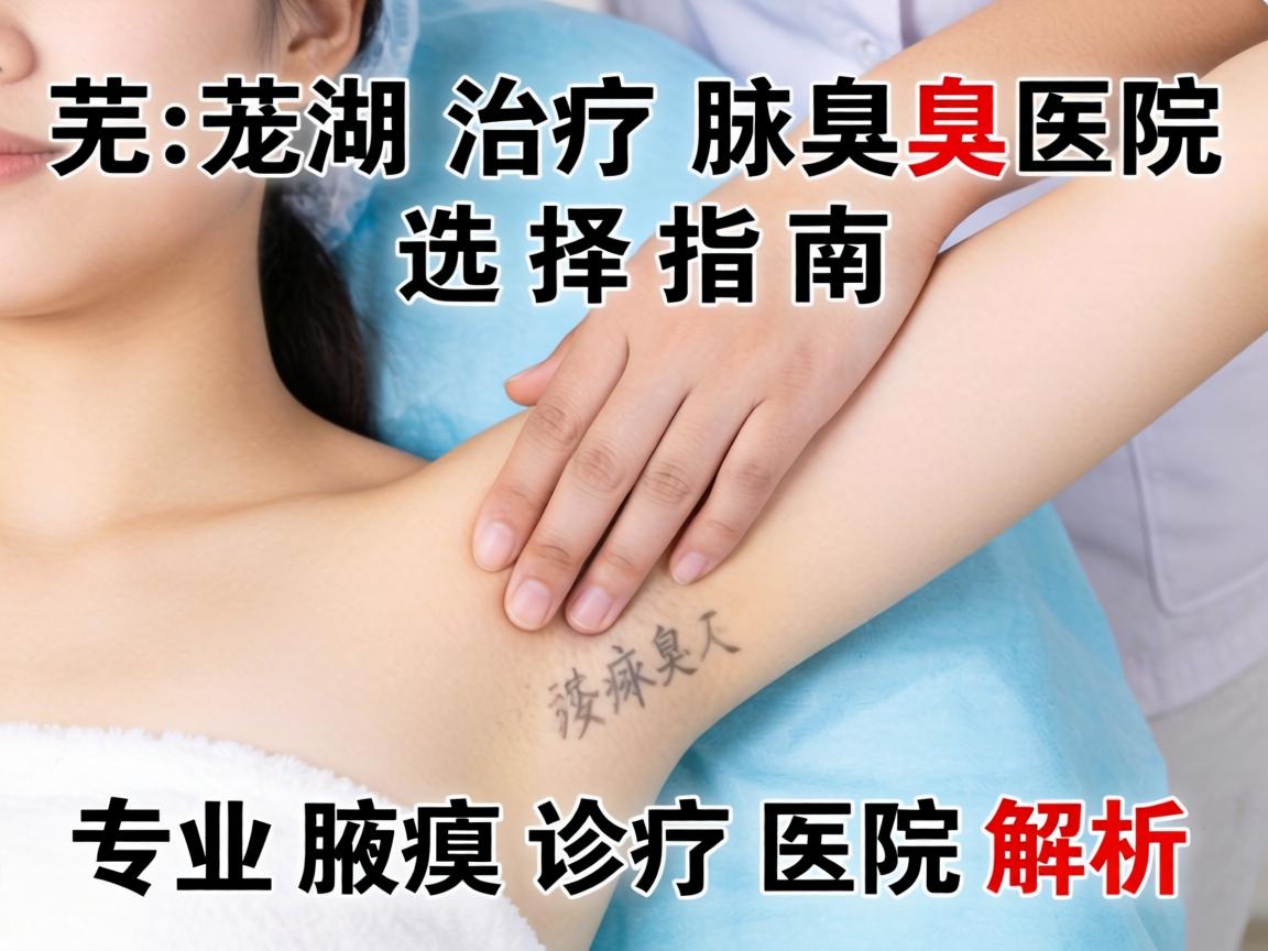 芜湖治疗腋臭医院选择指南，专业腋臭诊疗医院解析