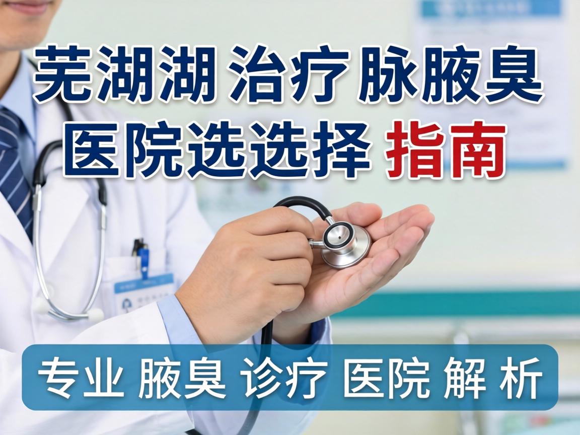 芜湖治疗腋臭医院选择指南，专业腋臭诊疗医院解析
