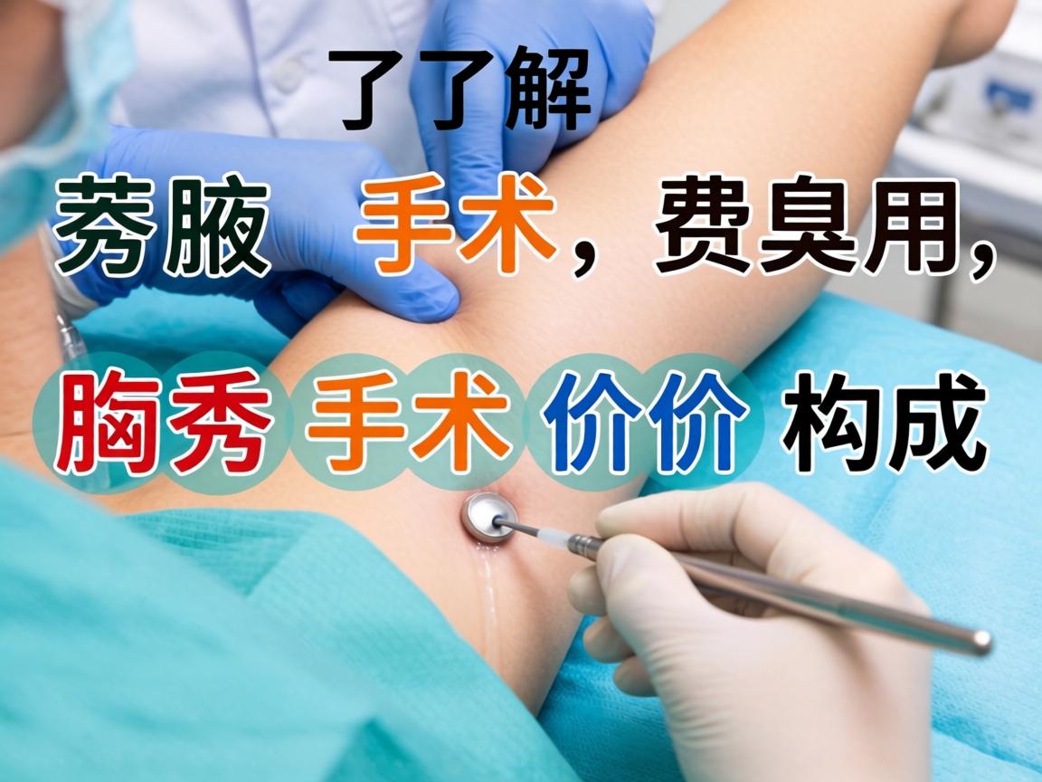 了解腋秀手术费用 解析腋秀手术价格构成