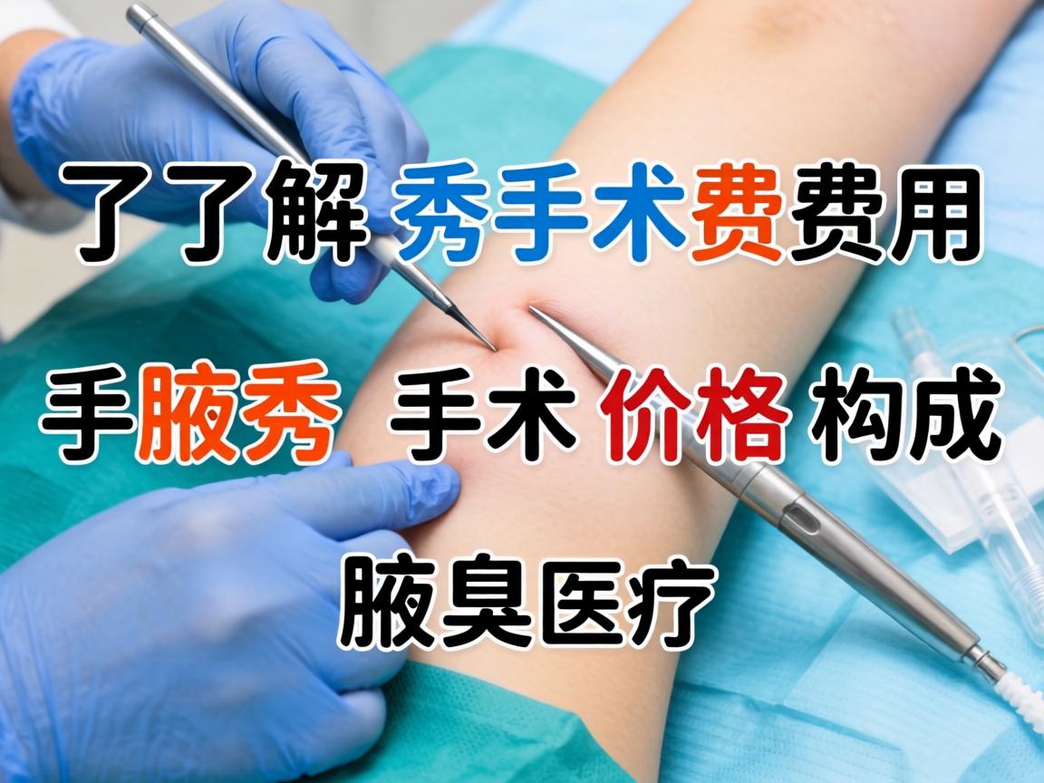 了解腋秀手术费用 解析腋秀手术价格构成