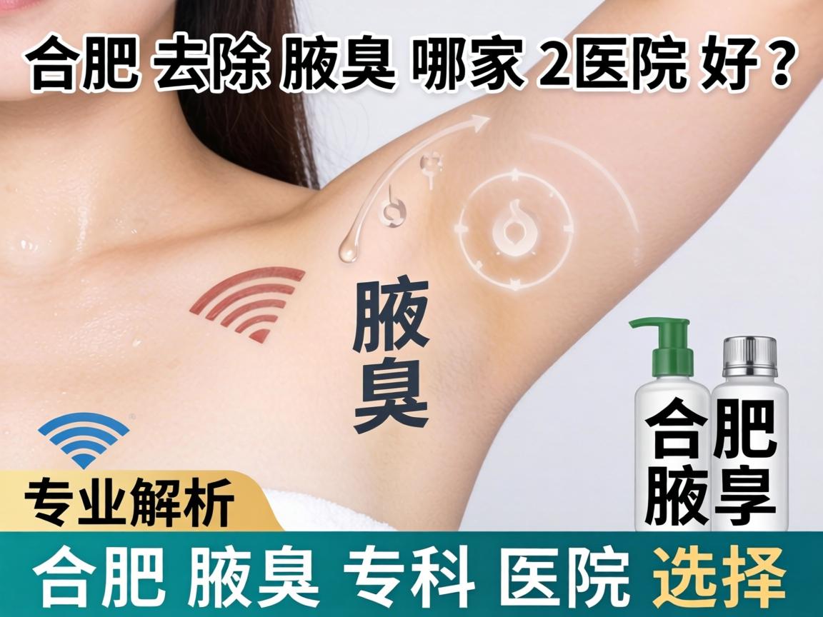 合肥去除腋臭哪家医院好？专业解析合肥腋臭专科医院选择