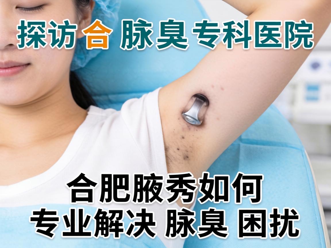 探访合肥腋臭专科医院，详解合肥腋秀如何专业解决腋臭困扰