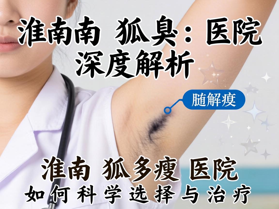 淮南狐臭医院深度解析，淮南狐臭医院如何科学选择与治疗