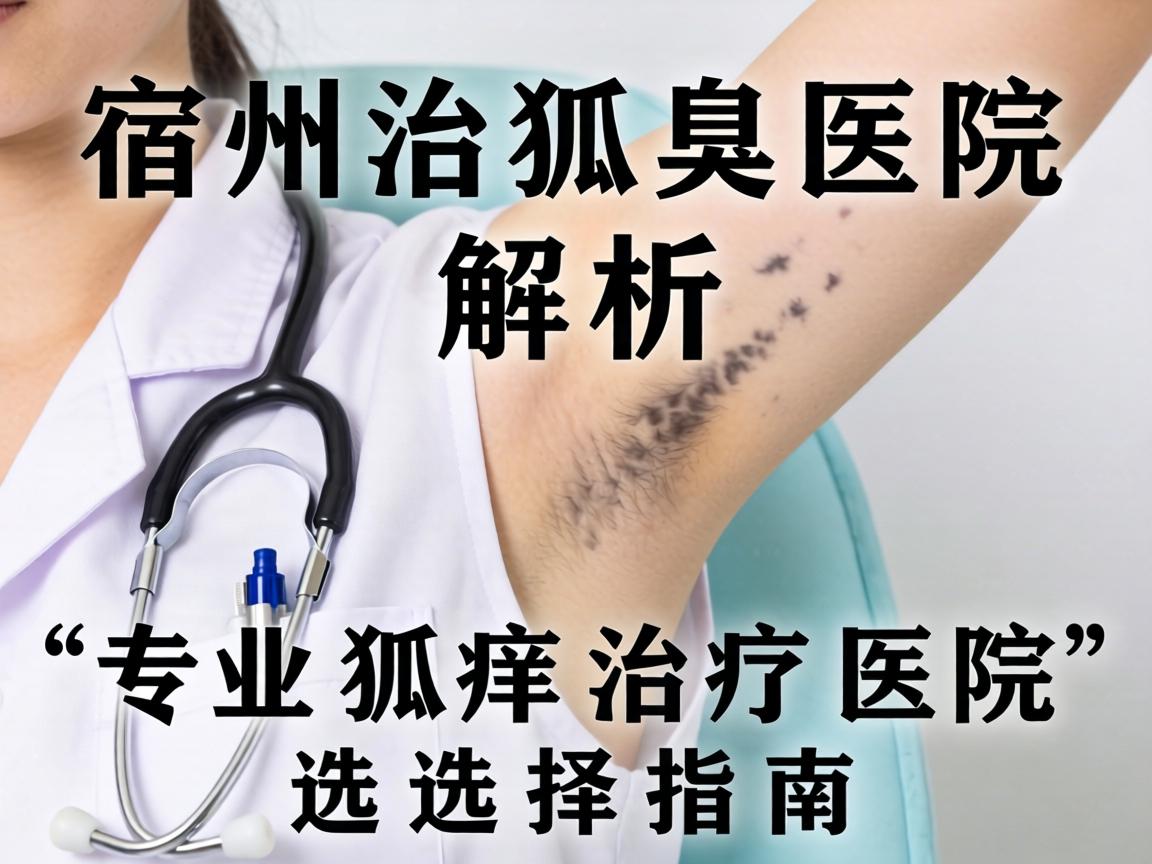 宿州治狐臭医院解析，专业狐臭治疗医院的选择指南