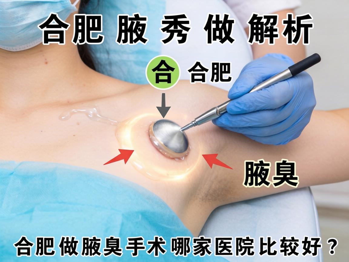 合肥腋秀解析，合肥做腋臭手术哪家医院比较好？