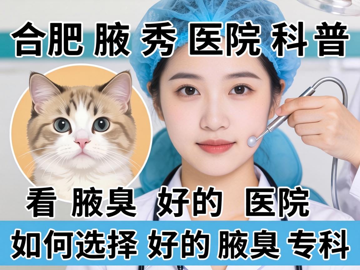 合肥腋秀医院科普，看腋臭好的医院，如何选择好的腋臭专科