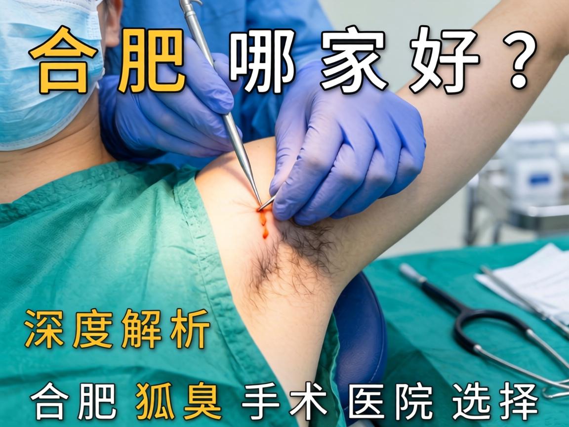 合肥狐臭手术哪家好？深度解析合肥狐臭手术医院选择