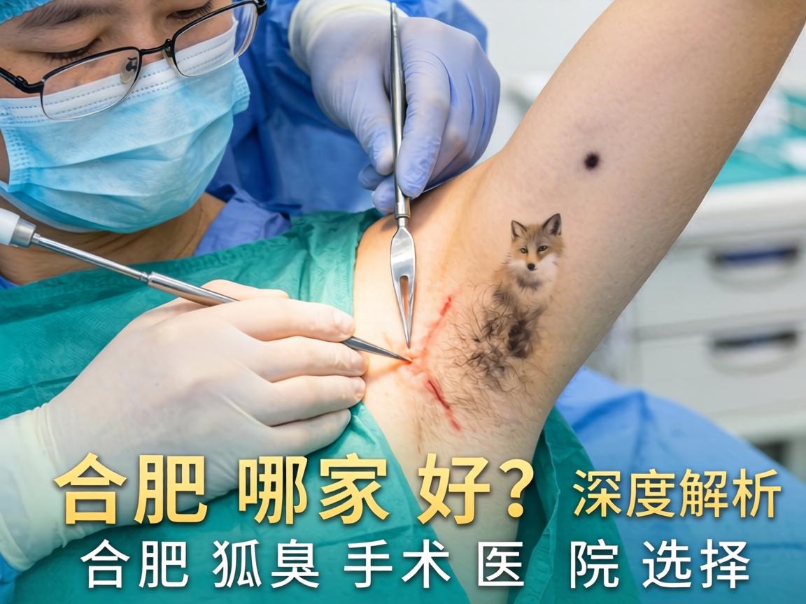 合肥狐臭手术哪家好？深度解析合肥狐臭手术医院选择