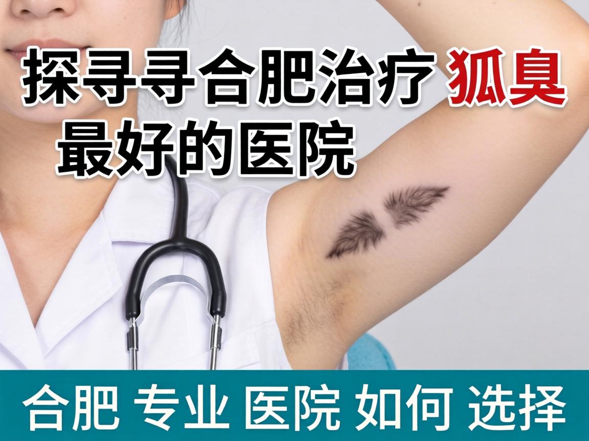 探寻合肥治疗狐臭最好的医院，合肥专业医院如何选择