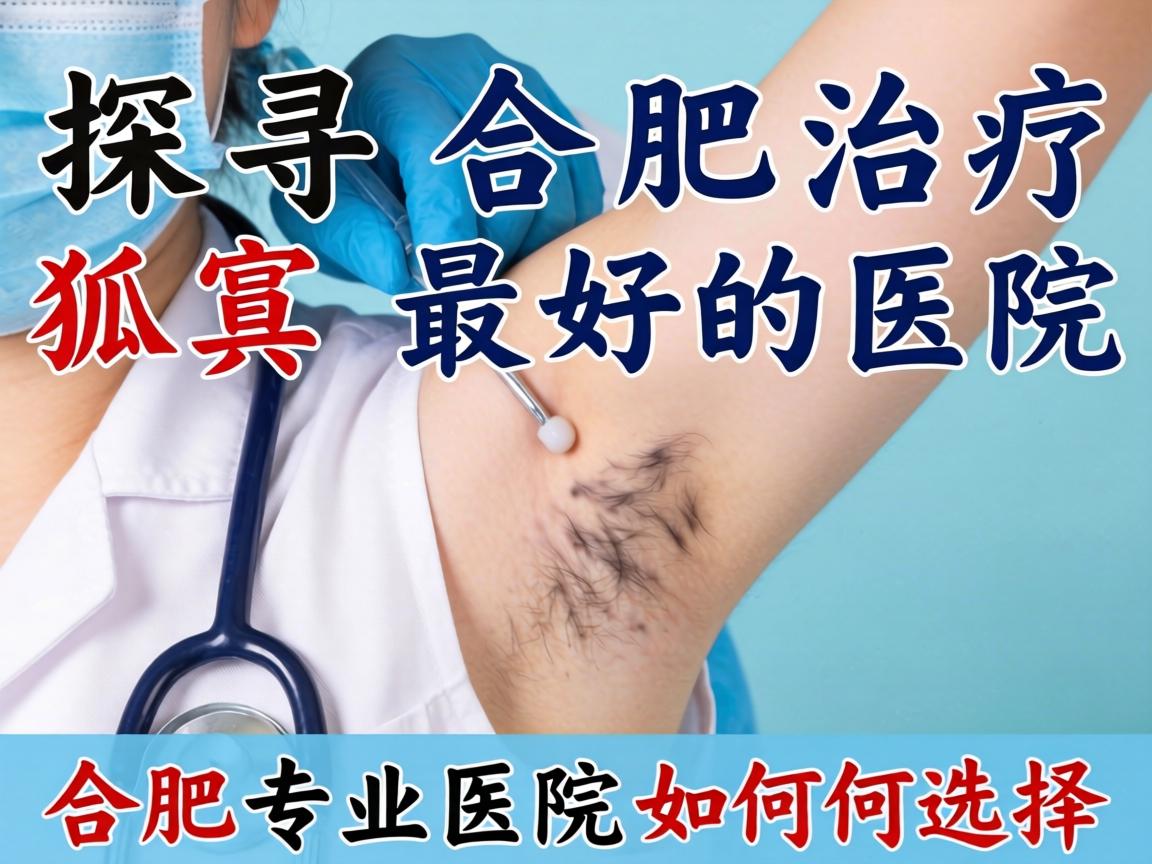 探寻合肥治疗狐臭最好的医院，合肥专业医院如何选择