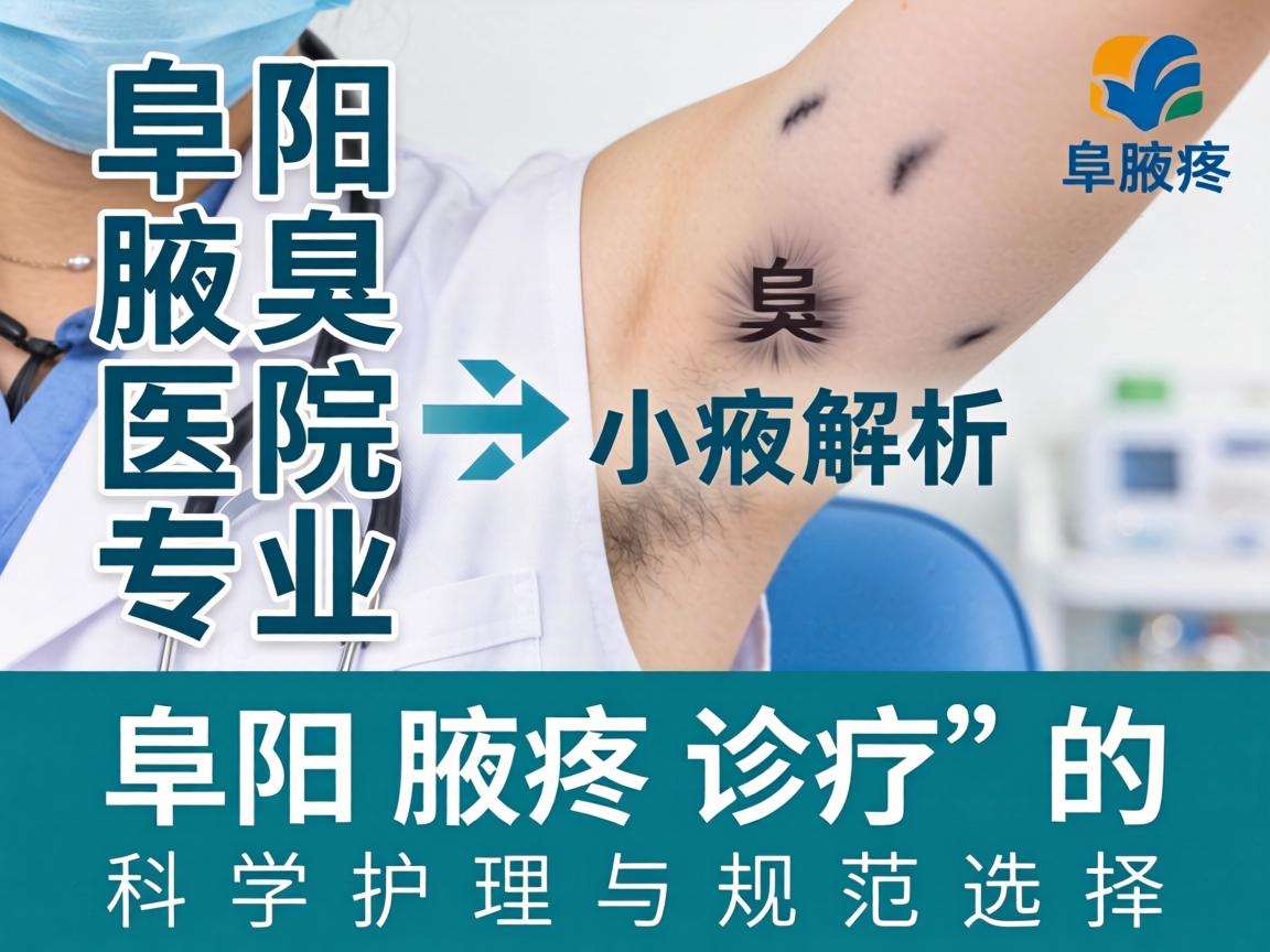 阜阳腋臭医院专业解析，阜阳腋臭诊疗的科学护理与规范选择