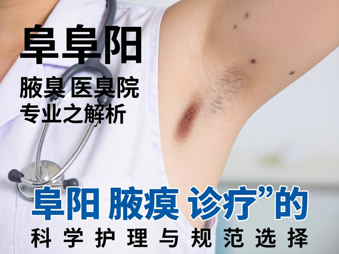 阜阳腋臭医院专业解析，阜阳腋臭诊疗的科学护理与规范选择