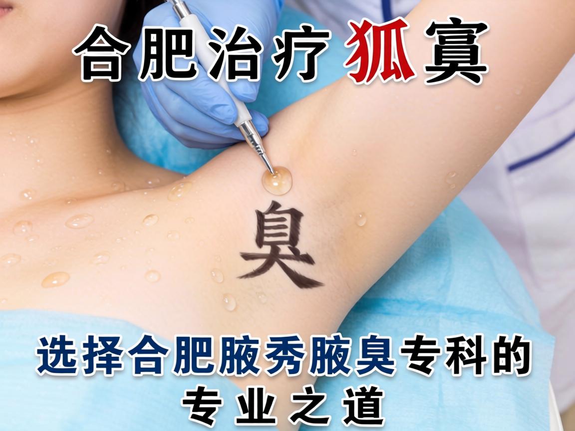 在合肥治疗狐臭，选择合肥腋秀腋臭专科的专业之道