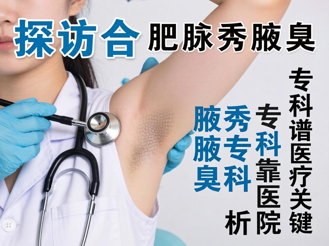 探访合肥腋秀腋臭专科医院，解析腋秀腋臭专科靠谱医疗的关键