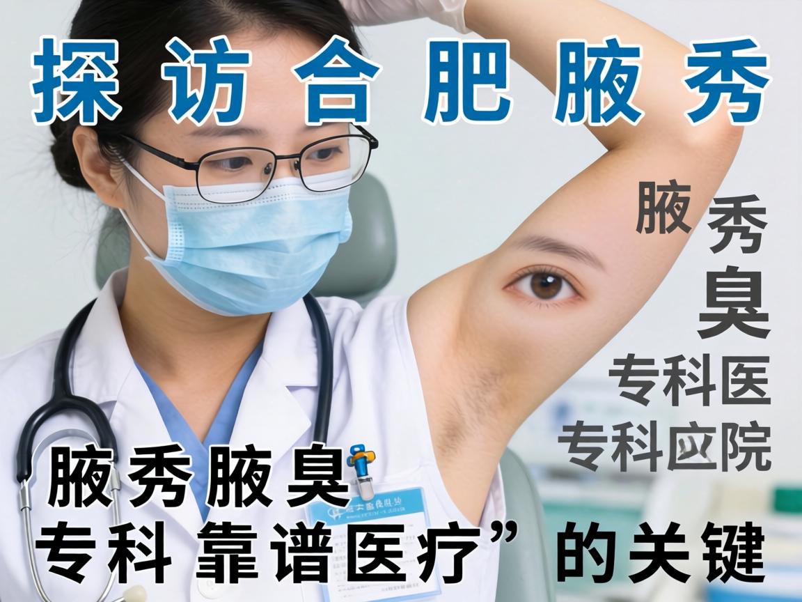 探访合肥腋秀腋臭专科医院，解析腋秀腋臭专科靠谱医疗的关键