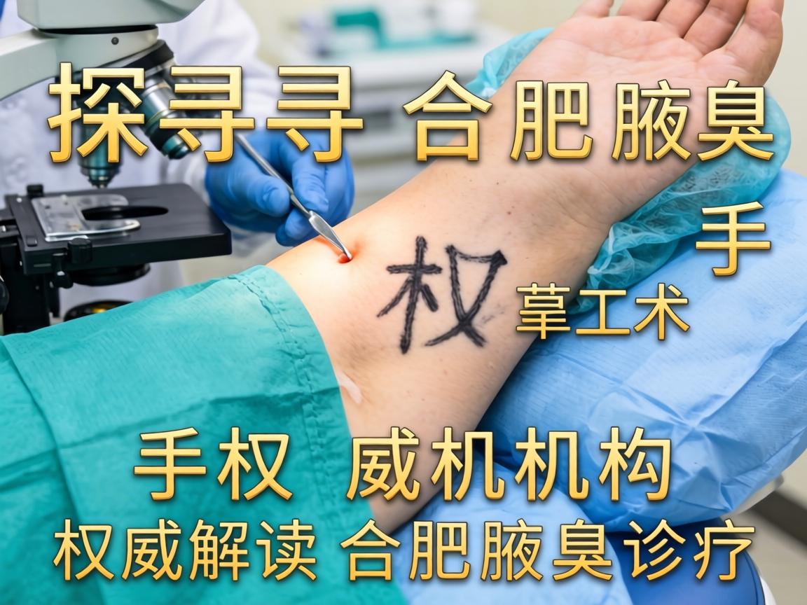 探寻合肥腋臭手术权威机构，权威解读合肥腋臭诊疗