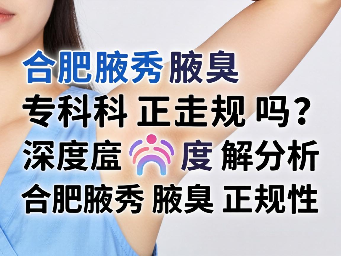 合肥腋秀腋臭专科正规吗?深度解析合肥腋秀腋臭正规性 合肥腋秀腋臭专科正规吗?深度解析合肥腋秀腋臭正规性